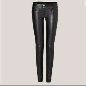 BARBARA BUI NWT LEATHER SZ 42 JEANS